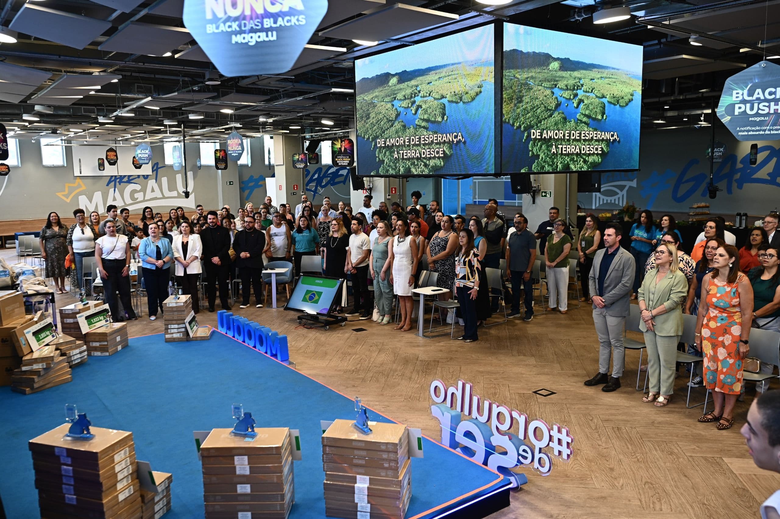 Evento de encerramento do Mutirão Magalu